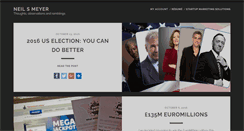 Desktop Screenshot of neilsmeyer.com
